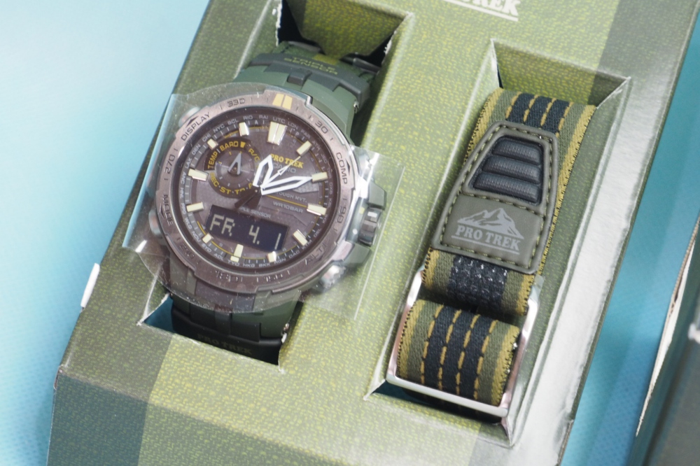 CASIO 腕時計 PROTREK 世界6局対応電波ソーラー PRW-6000SG-3JR メンズ、その他画像１