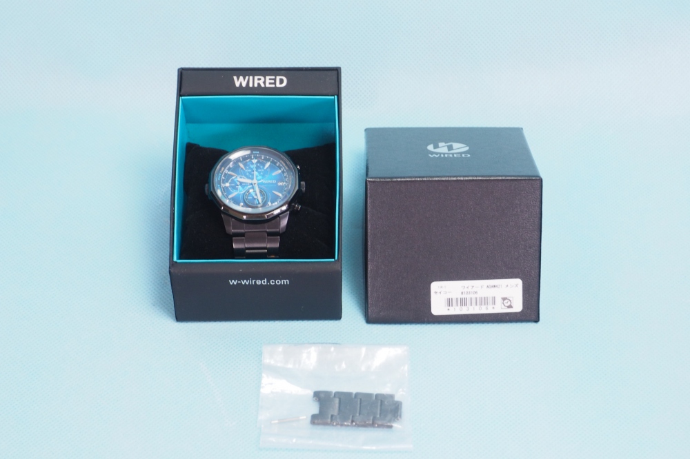 WIRED 腕時計 THE BLUE - SKY 日常生活用強化防水 (10気圧) クオーツ AGAW421 メンズ、買取のイメージ