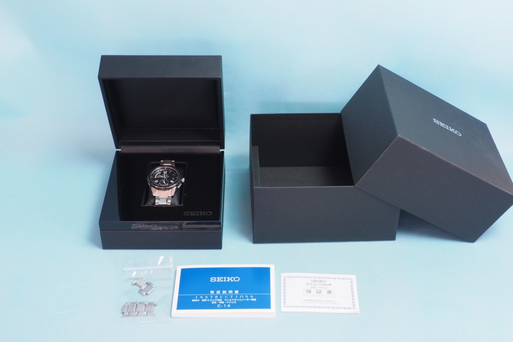 SEIKO WATCH 腕時計 BRIGHTZ ブライツ チタン ソーラー電波修正 サファイアガラス スーパークリア コーティング 日常生活用強化防水(10気圧) SAGA185 メンズ、買取のイメージ