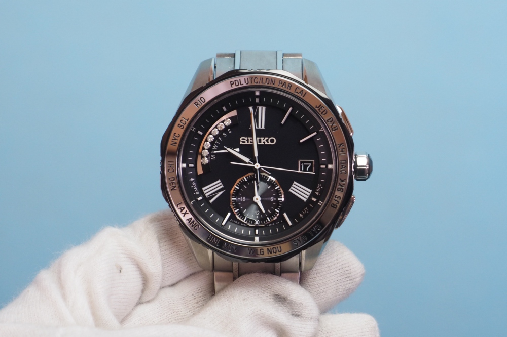 SEIKO WATCH 腕時計 BRIGHTZ ブライツ チタン ソーラー電波修正 サファイアガラス スーパークリア コーティング 日常生活用強化防水(10気圧) SAGA185 メンズ、その他画像１