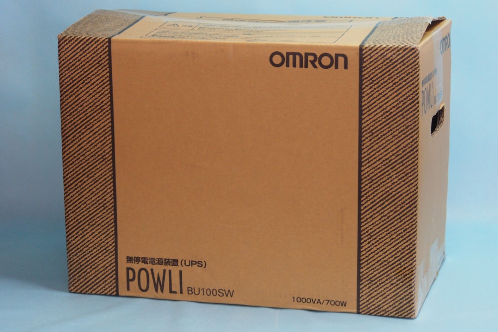オムロン 無停電電源装置 常時インバータ給電 1000VA/700W 縦置 BU100SW、買取のイメージ