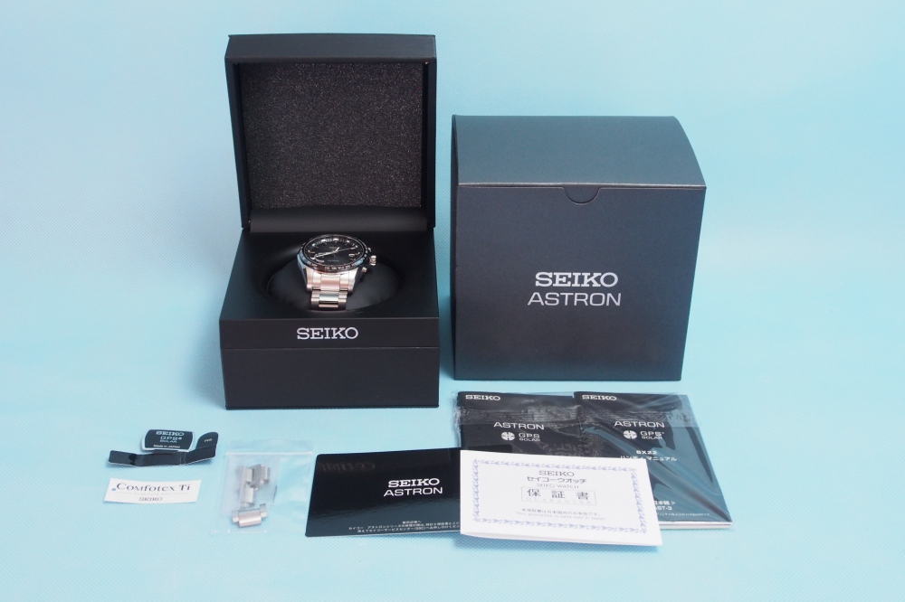 SEIKO ASTRON 腕時計 ASTRON 単機能ワールドタイム SBXB085 メンズ、買取のイメージ