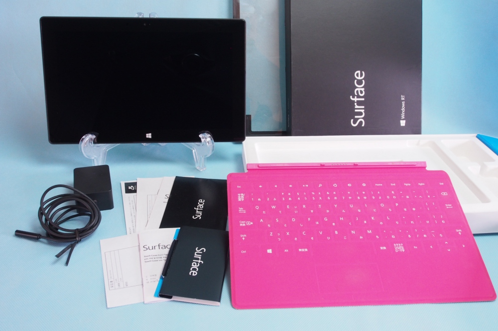 Microsoft Surface RT 32GB 7XR-00030 + Touch Cover D5S-00082 マゼンタピンク、買取のイメージ