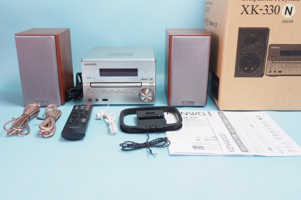 ケンウッド Bluetooth搭載ハイレゾ対応ミニコンポ（ゴールド）KENWOOD Compact Hi-Fi System XK-330 XK-330-N、買取のイメージ
