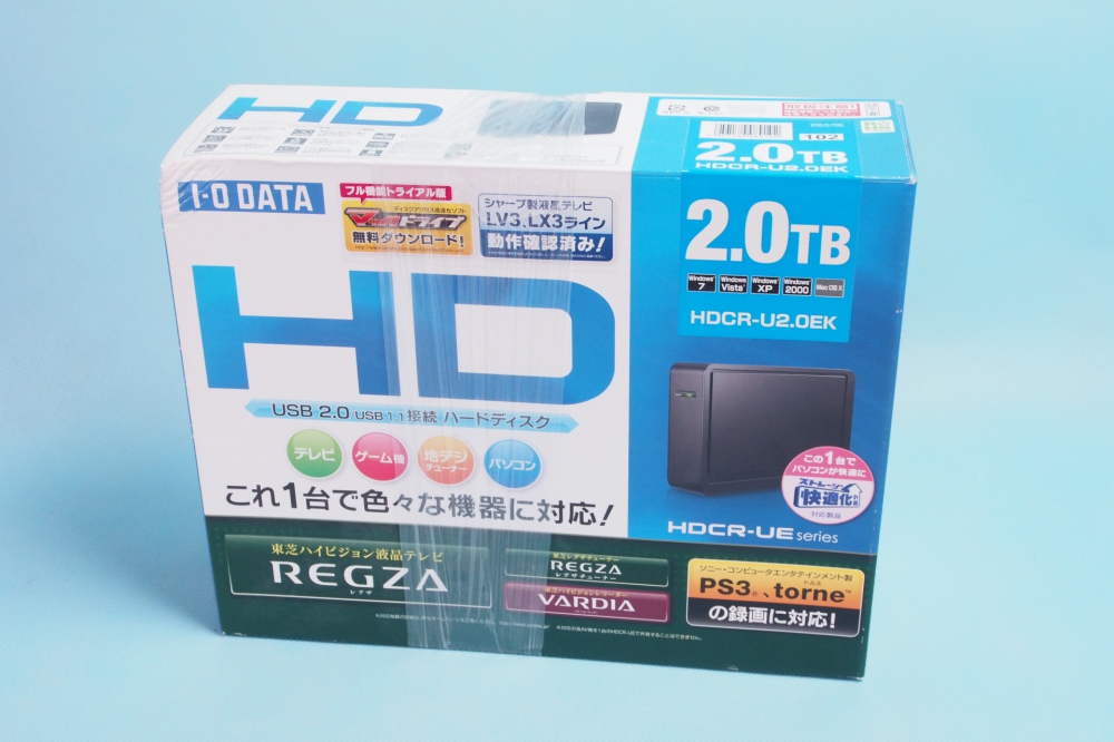I-O DATA USB 2.0/1.1対応 外付型ハードディスク 500GB HDCN-U500