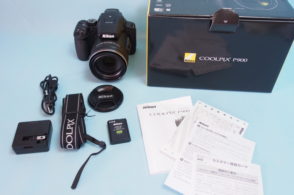 Nikon デジタルカメラ COOLPIX P900 光学83倍 1605万画素 ブラック P900BK、買取のイメージ