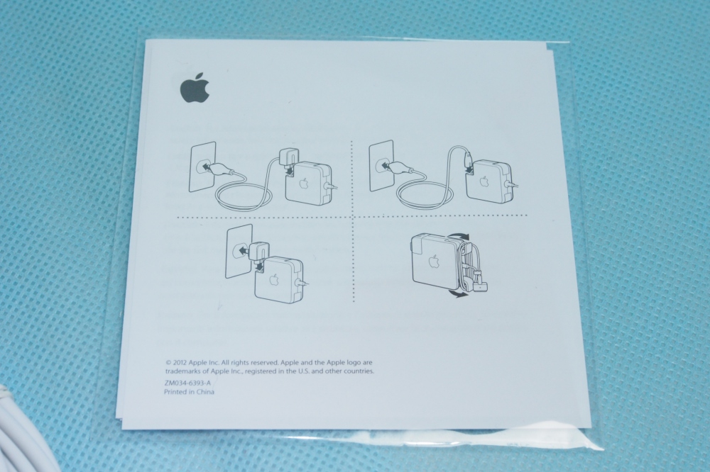 アップル 60W MagSafe 2電源アダプタ (MacBook Pro Retina 用) MD565J/A、その他画像３