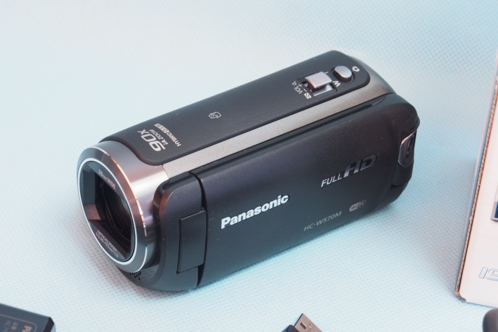 Panasonic HDビデオカメラ W570M ワイプ撮り 90倍ズーム ブラック HC-W570M-K、その他画像１