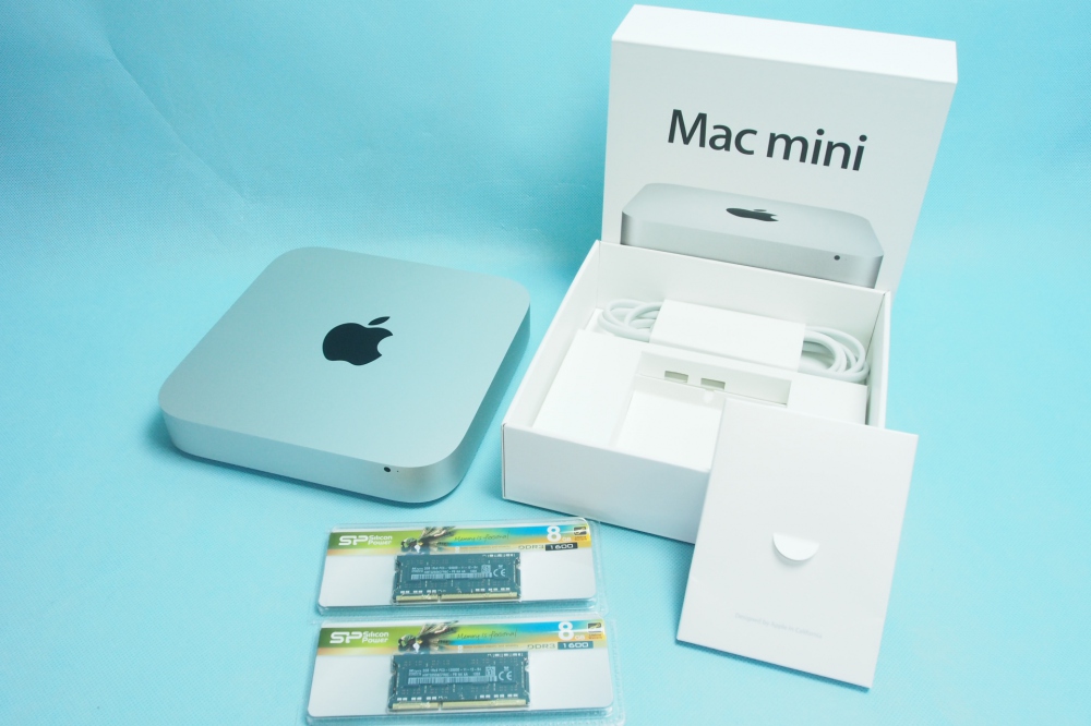 APPLE Mac mini 2.5GHz Dual Core i5 16GB(4GB → 16GB) 500GB MD387J/A + メモリ2GB × 2、買取のイメージ