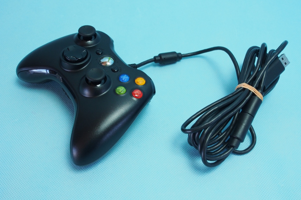 マイクロソフト ゲームコントローラー 有線/Xbox/Windows対応 ブラック Xbox360 Controller for Windows 52A-00006、買取のイメージ