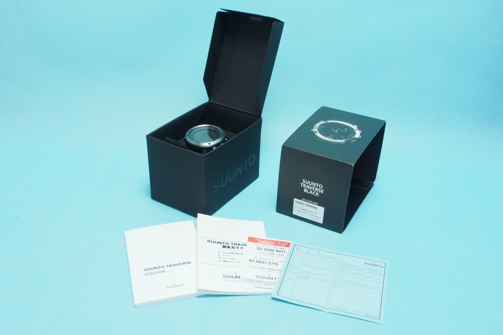 SUUNTO スント TRAVERSE 腕時計 メンズウォッチ BLACK SS021843000、買取のイメージ