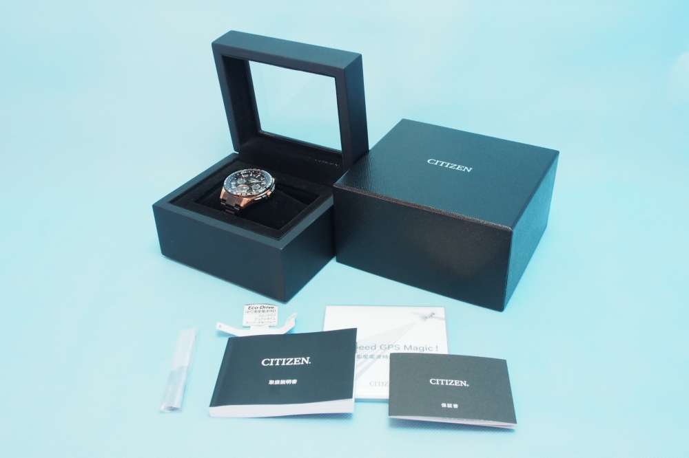 CITIZEN 腕時計 ATTESA アテッサ エコ・ドライブGPS衛星電波時計 F900 ダブルダイレクトフライト 針表示式 CC9016-51E メンズ、買取のイメージ