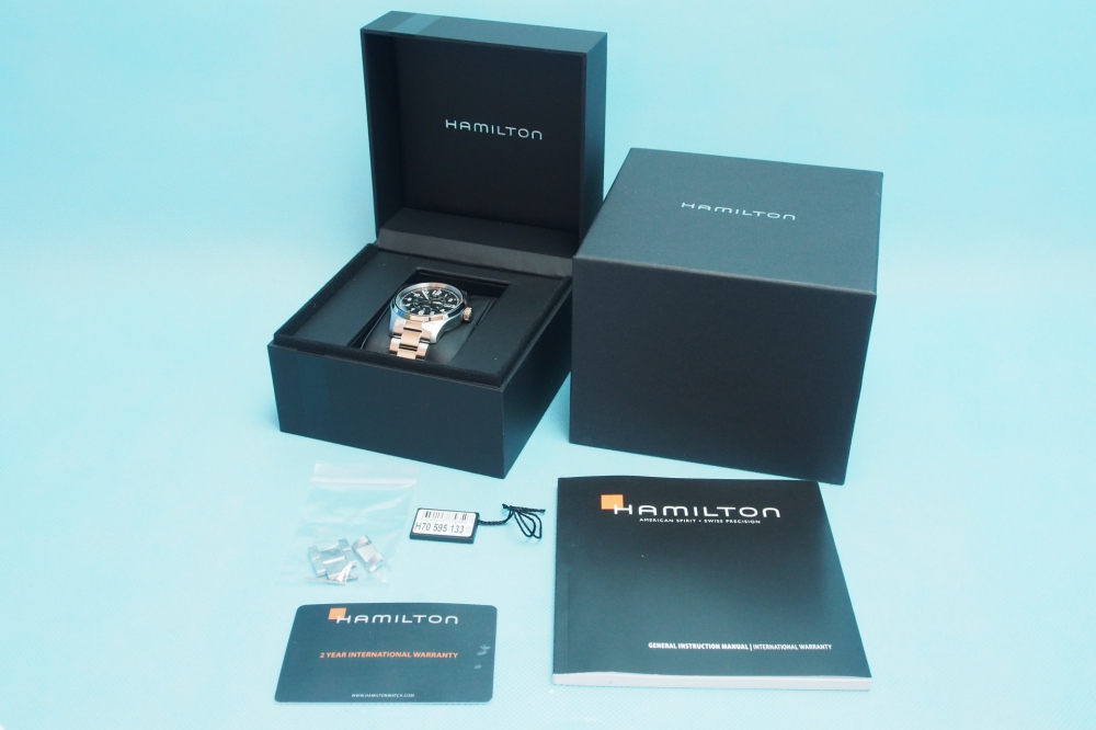 HAMILTON 腕時計 KHAKI FIELD AUTO(カーキ フィールド オート) H70595133 メンズ 、買取のイメージ