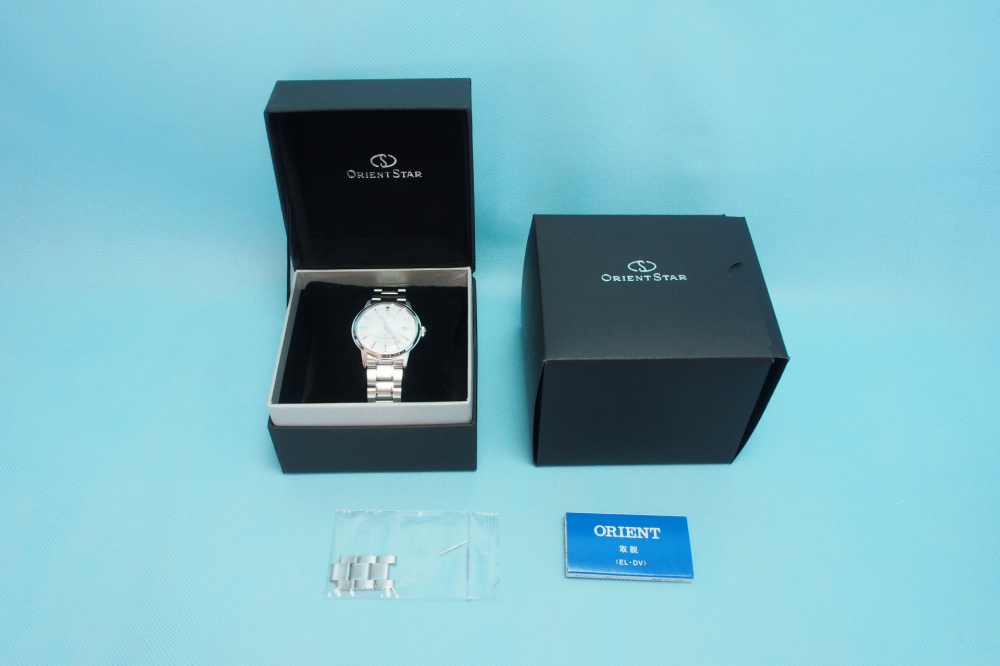 ORIENT 腕時計 ORIENT STAR オリエントスター クラシックパワーリザーブ 機械式 自動巻き(手巻き付き) ホワイト WZ0381EL メンズ、買取のイメージ