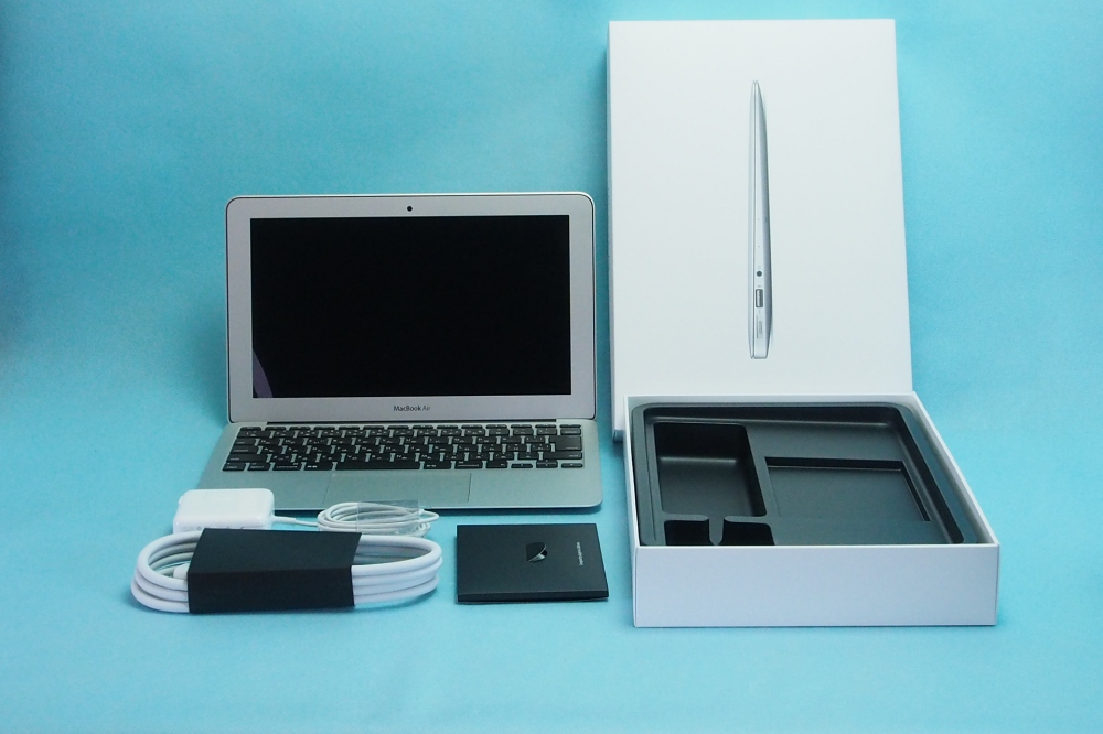  APPLE MacBook Air 1.6GHz i5 11.6inch 4GB SSD128GB MJVM2J/A EARLY 2015 充放電回数26回、買取のイメージ