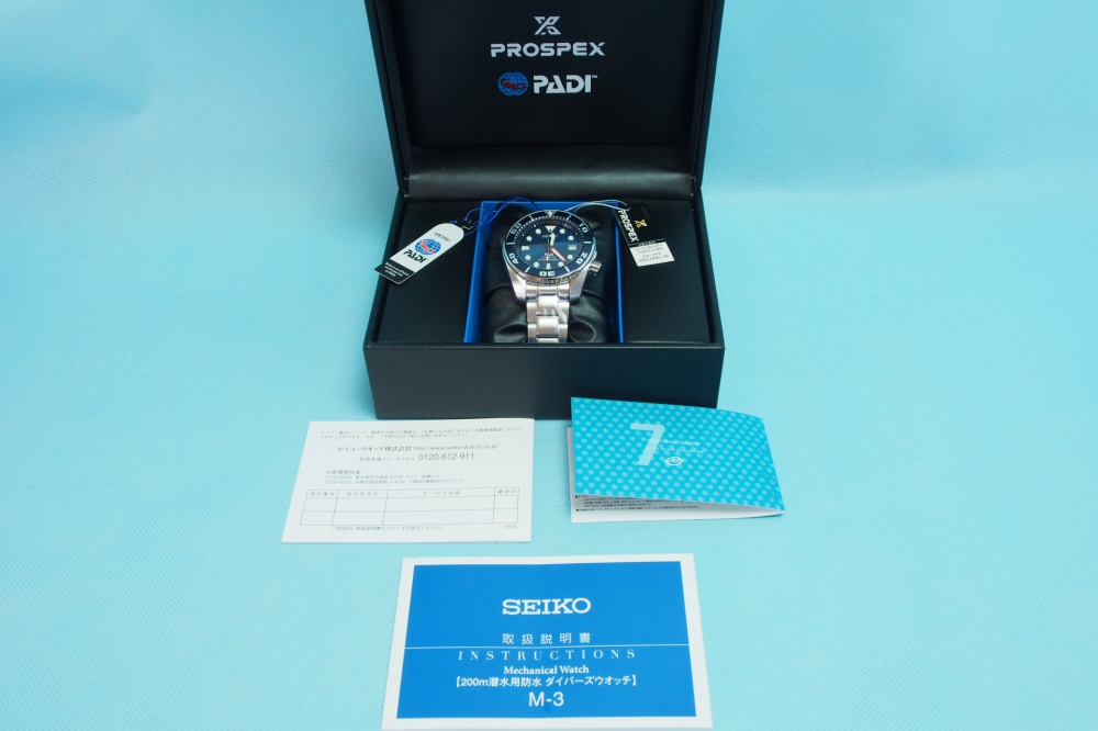 SEIKO PROSPEX 腕時計 Diver scuba 200M メカ PADIコラボ 数量限定1,000本 SBDC049 メンズ、買取のイメージ