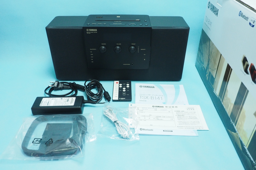 ヤマハ デスクトップオーディオシステム CD/USB/ワイドFM・AMラジオ/Bluetooth対応クロックオーディオ ブラック TSX-B141(B)、買取のイメージ