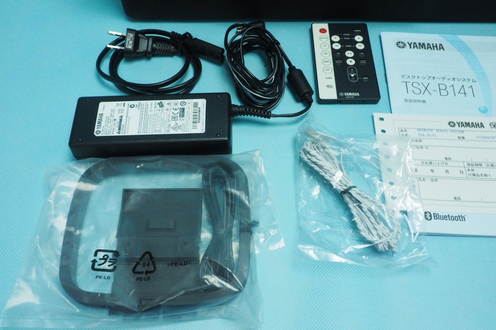 ヤマハ デスクトップオーディオシステム CD/USB/ワイドFM・AMラジオ/Bluetooth対応クロックオーディオ ブラック TSX-B141(B)、その他画像３