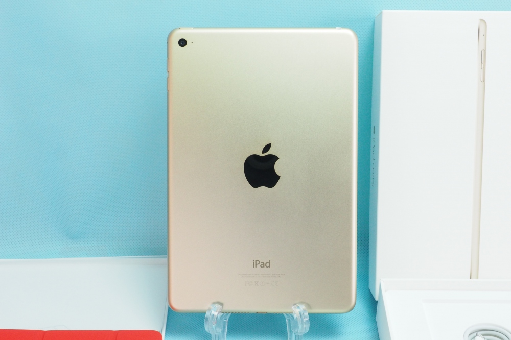 Apple iPad mini 4 Wi-Fiモデル 128GB MK9Q2JA ゴールド + 純正 スマートカバー MKLY2FE/A、その他画像２