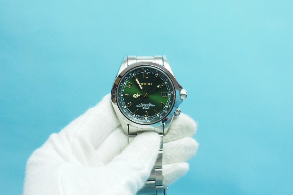 SEIKO 腕時計 MECHANICAL メカニカル アルピニスト 自動巻き (手巻き付) SARB017 メンズ + ステンレスバンド、その他画像１