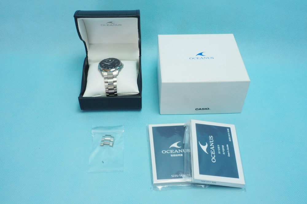 CASIO 腕時計 オシアナス 電波ソーラー OCW-S100-1AJF メンズ、買取のイメージ