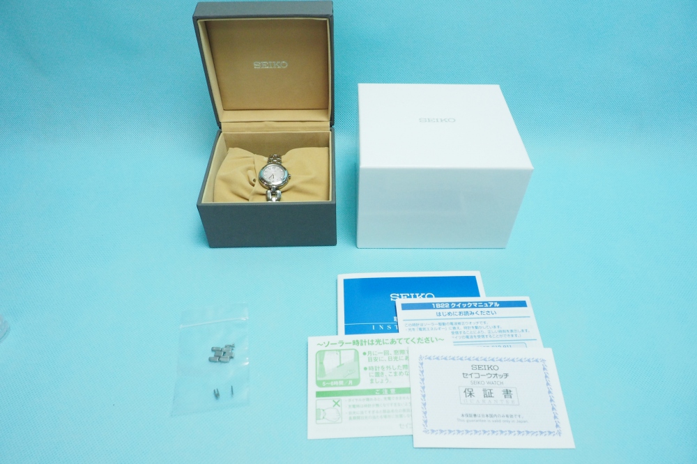 SEIKO 腕時計 EXCELINE エクセリーヌ チタンソーラー電波 SWCW123 レディース、買取のイメージ