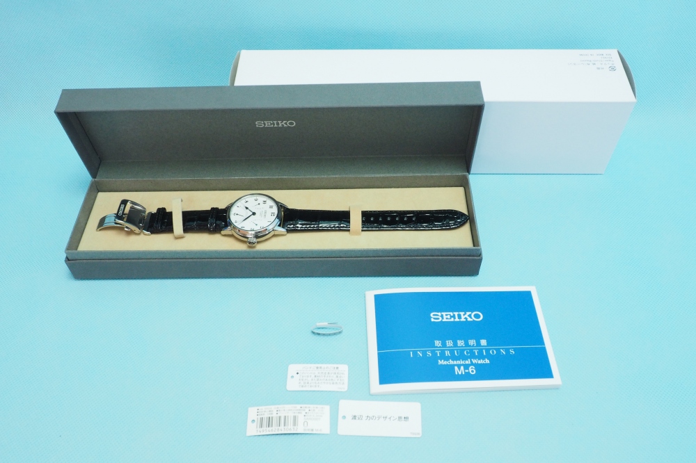 SEIKO PRESAGE 腕時計 琺瑯ダイヤル メカニカル 自動巻(手巻つき) カーブサファイアガラス 日常生活用強化防水(10気圧) SARD007 メンズ、買取のイメージ