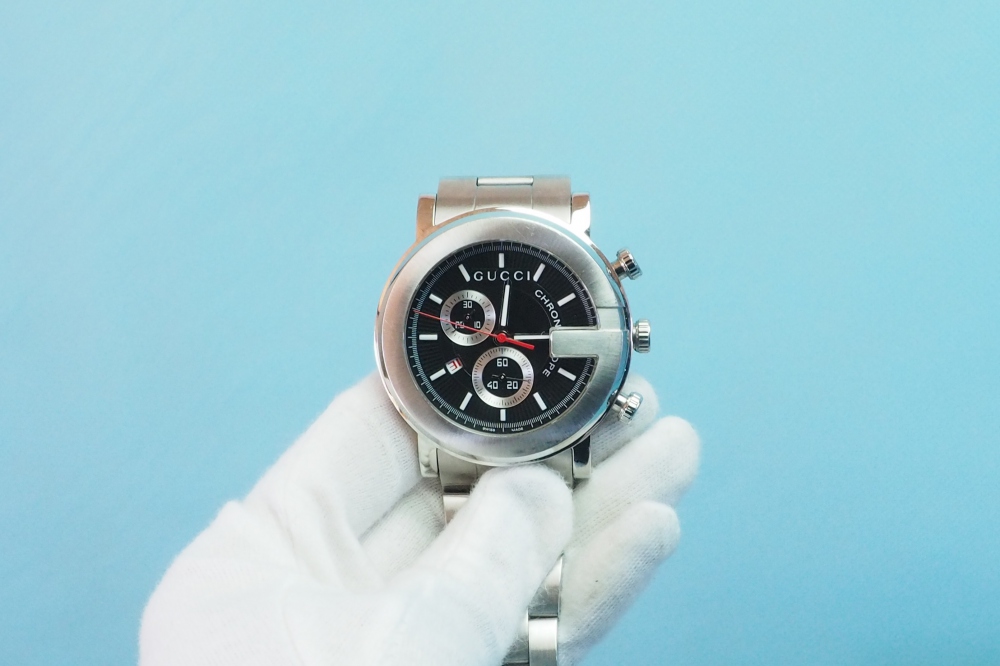 GUCCI グッチ Gクロノ クロノグラフ メンズ 腕時計 101M YA101309 クロノスコープ、その他画像１