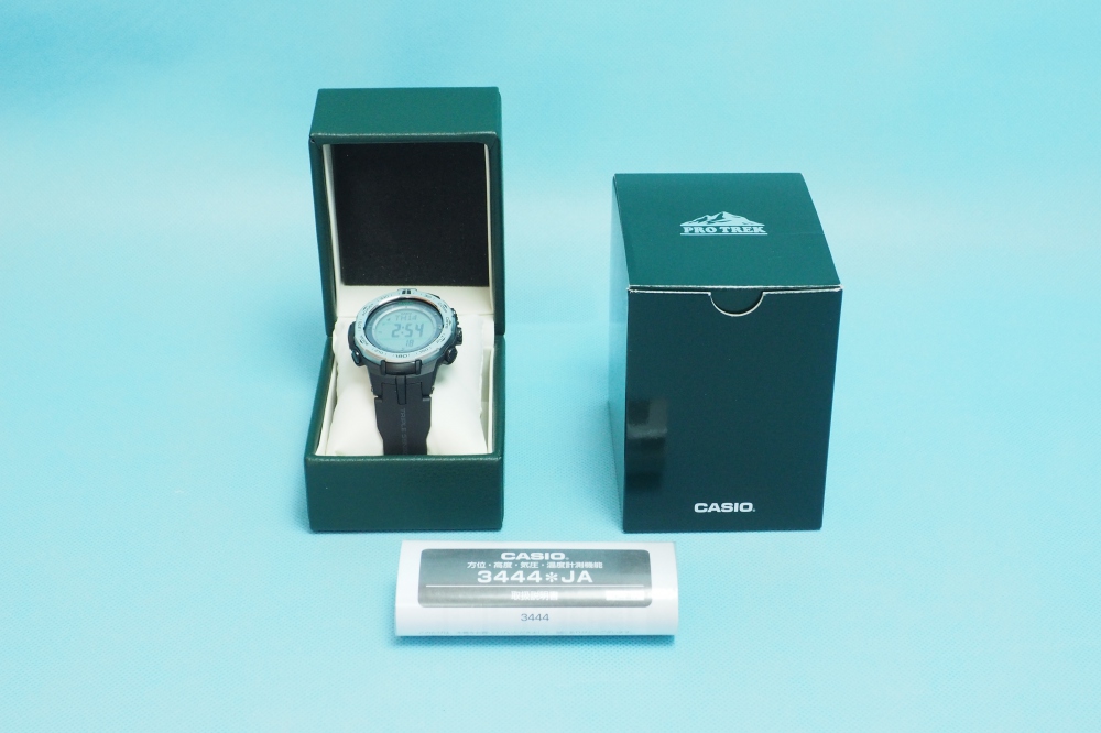 CASIO 腕時計 PROTREK Slim Line Series トリプルセンサーVer.3搭載 世界6局対応電波ソーラー PRW-3100-1JF メンズ、買取のイメージ