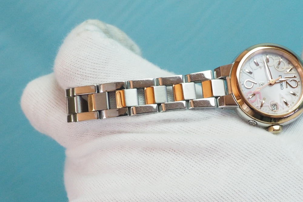 SEIKO 腕時計 LUKIA ルキア サファイアガラス スーパークリア コーティング ソーラー電波修正 広告宣伝モデル 日常生活用強化防水 (10気圧) SSVW018 レディース、その他画像２
