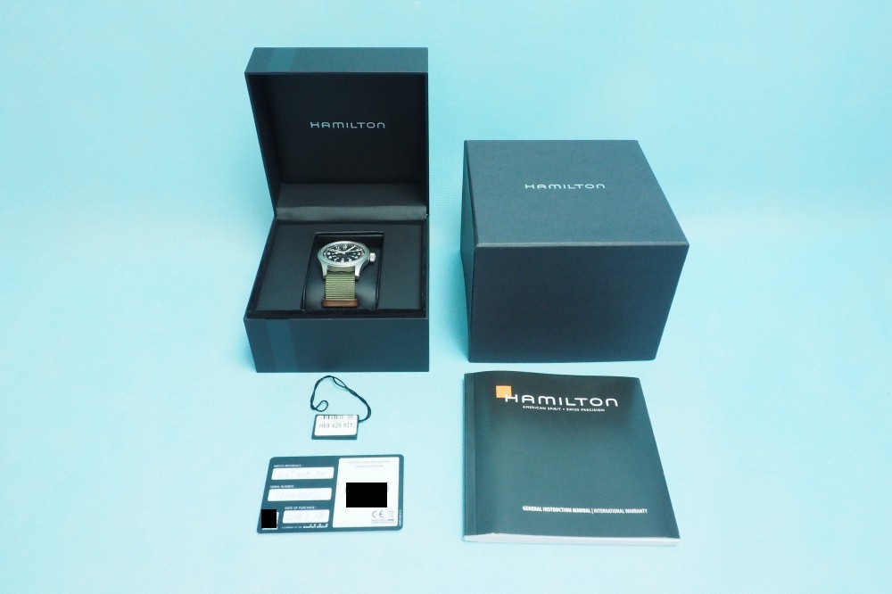 HAMILTON 腕時計 カーキフィールド 機械式手巻き H69429931 メンズ、買取のイメージ