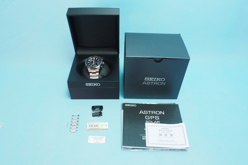 SEIKO 腕時計 ASTRON アストロン SBXA021 ソーラーGPS衛星電波修正 サファイアガラス スーパークリア コーティング 日常生活用強化防水 (10気圧) セラミックベゼル、買取のイメージ