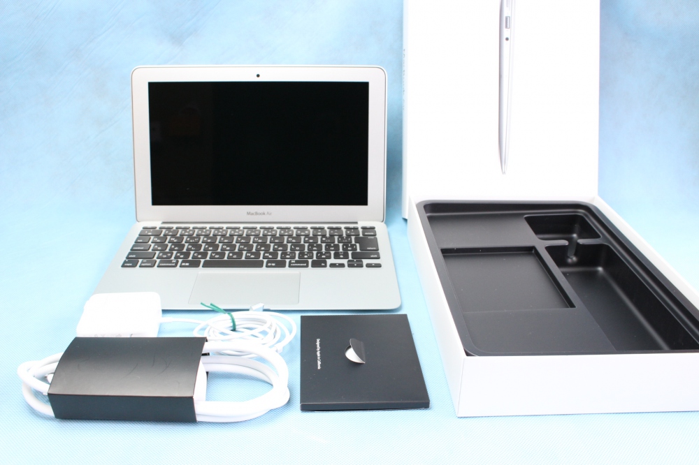 MacBook Air MD711J/B 11.6 i5 4GB SSD128GB Early 2014 充放電回数30回、買取のイメージ