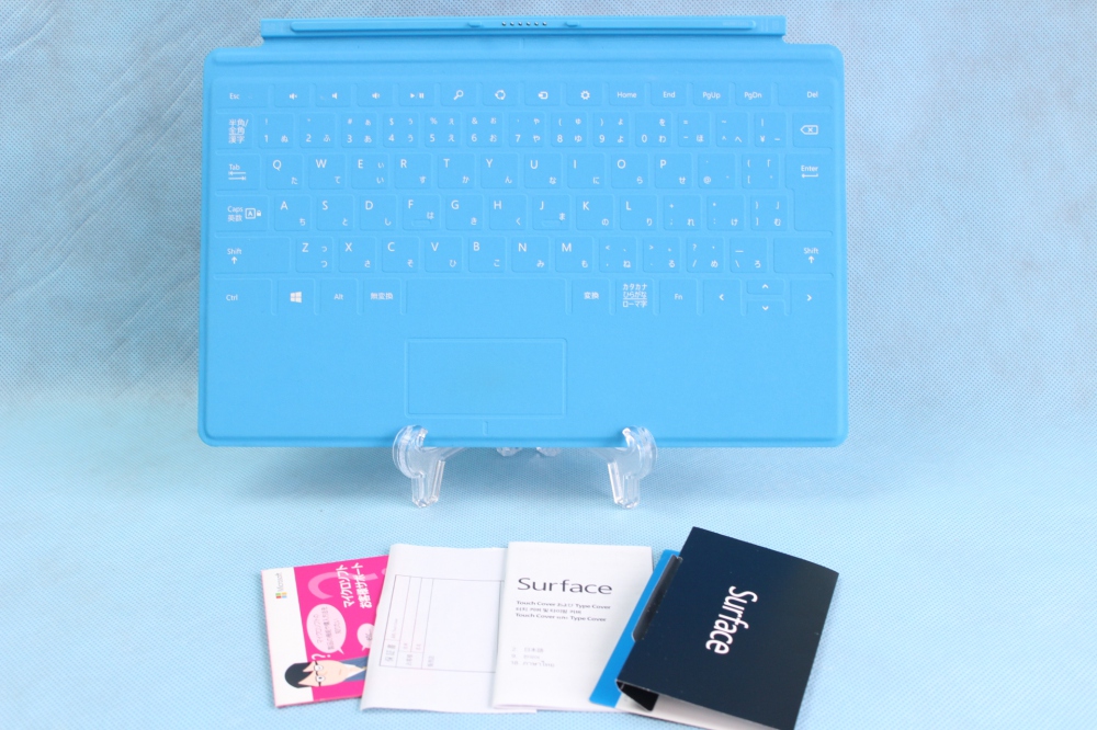 マイクロソフト Surface Touch Cover 日本語キーボード タッチカバー シアン ブルー D5S-00070、買取のイメージ