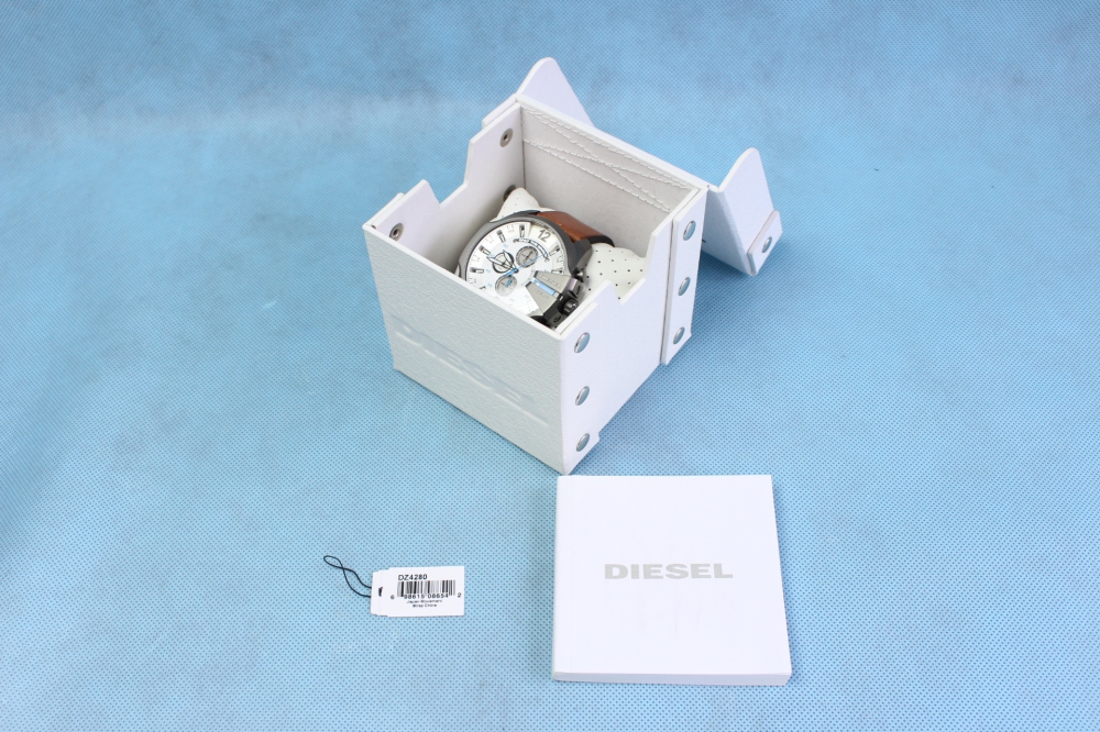 DIESEL ディーゼル DZ4280 ブラウンレザー クロノグラフ 海外モデル、買取のイメージ