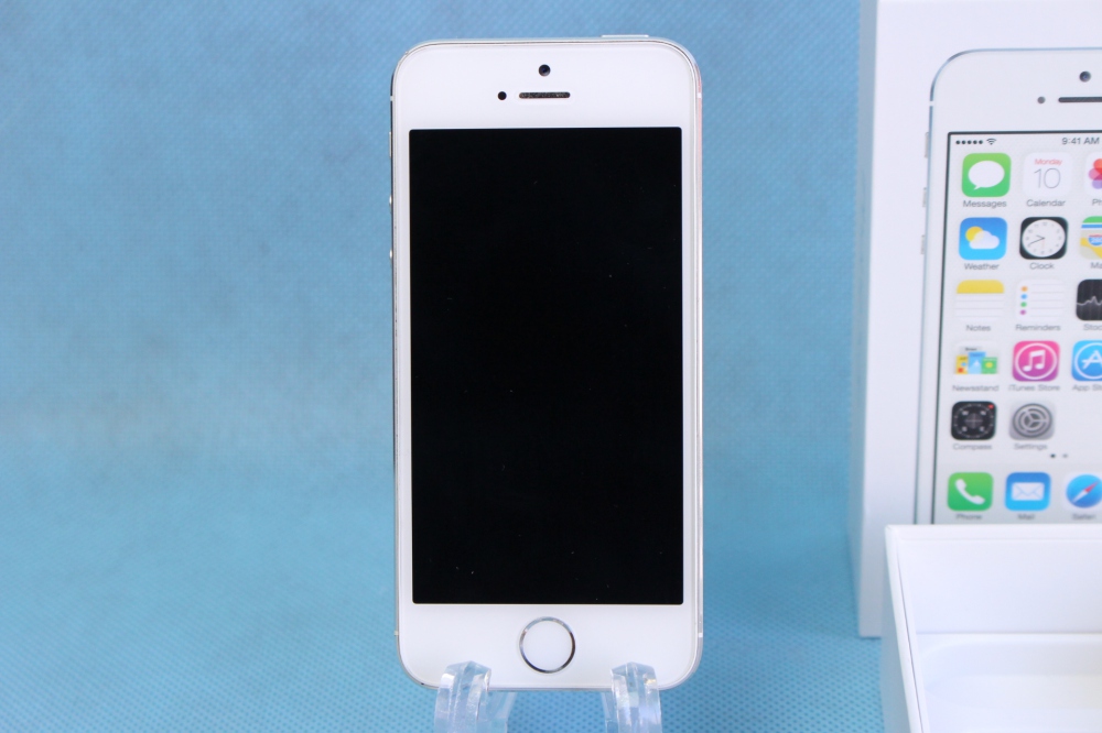 Apple Softbank iPhone5s 64GB ME339J/A シルバー △判定、その他画像１