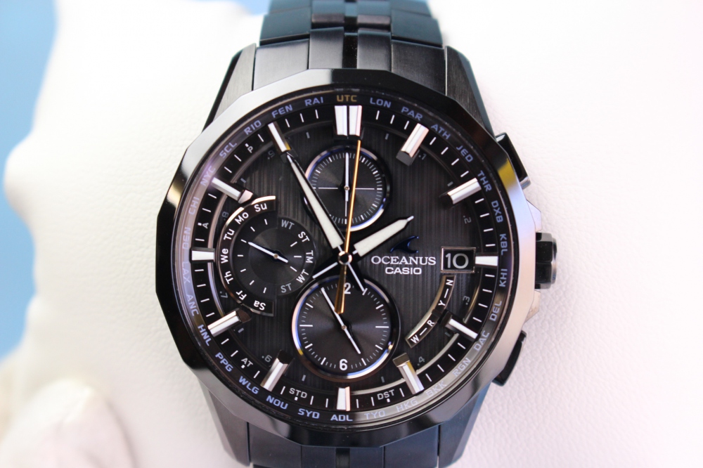 Casio 腕時計 OCEANUS MANTA 世界6局電波対応ソーラーウォッチ スマートアクセス タフムーブメント搭載 OCW-S3000BL-1AJF メンズ、その他画像１