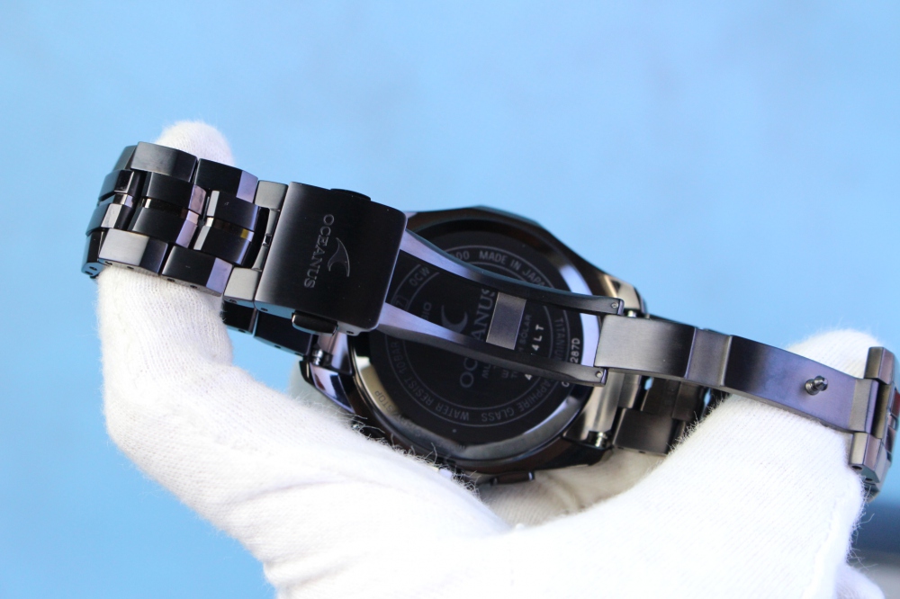 Casio 腕時計 OCEANUS MANTA 世界6局電波対応ソーラーウォッチ スマートアクセス タフムーブメント搭載 OCW-S3000BL-1AJF メンズ、その他画像４