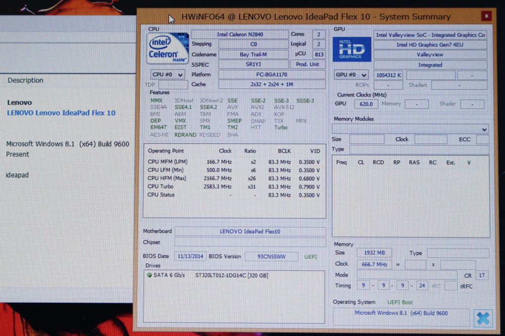 Lenovo IdeaPad Flex 10 59440894 Win8.1 Celeron 2GB 320GB Office2013 マルチタッチ対応 10.1型、その他画像４