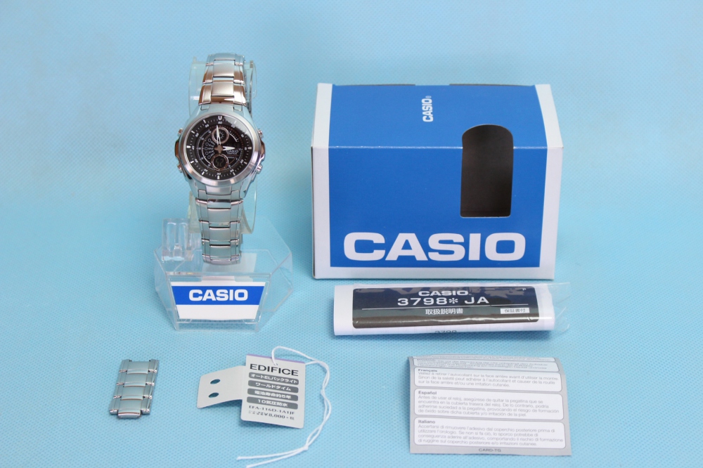 CASIO 腕時計 スタンダード アナログ/デジタルコンビモデル EFA-116D-1A1JF メンズ、買取のイメージ