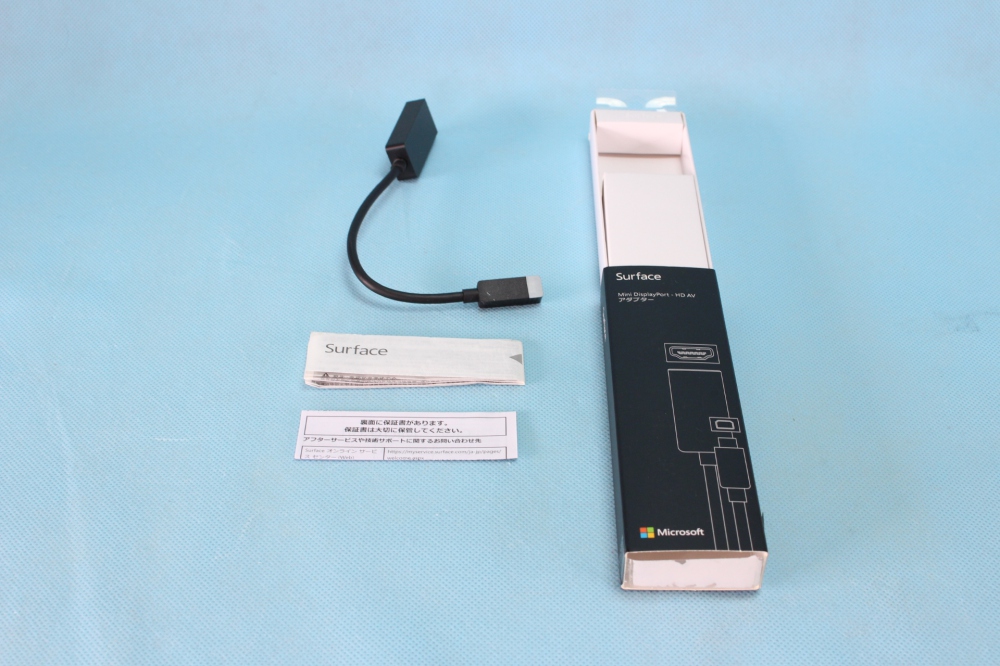 マイクロソフト 【純正】Surface Pro用 Mini DisplayPort - HD AVアダプター F6U-00018、買取のイメージ