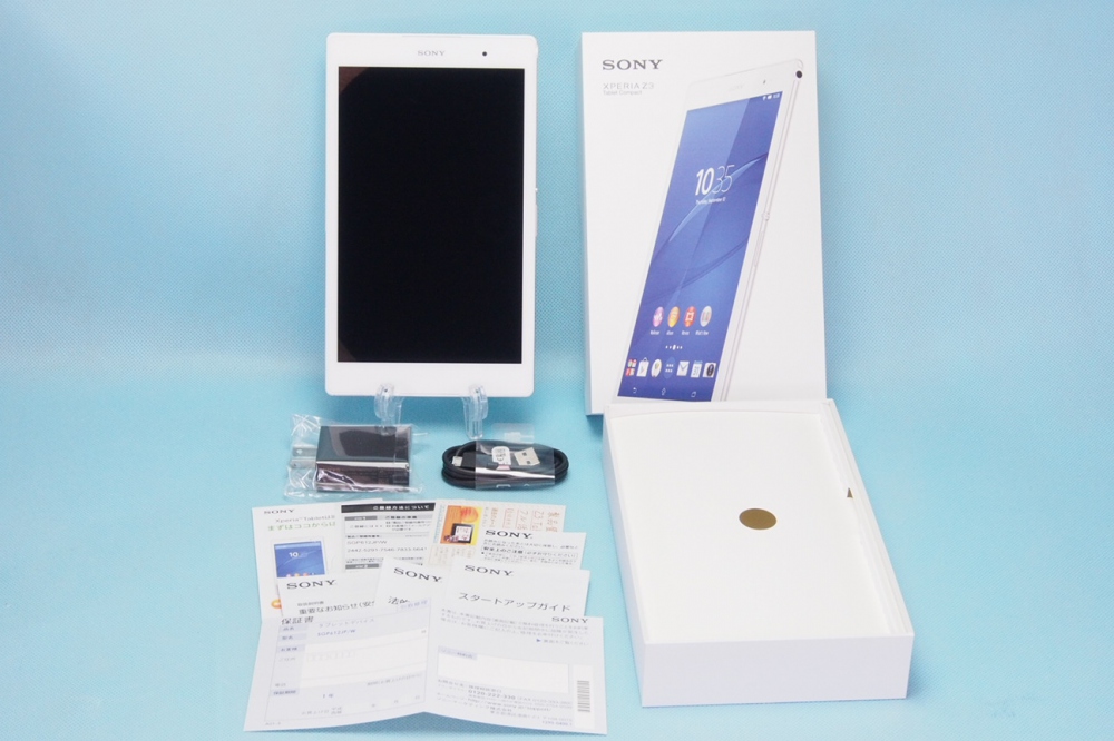 ソニー Xperia Z3 Tablet Compact SGP612 ホワイト、買取のイメージ