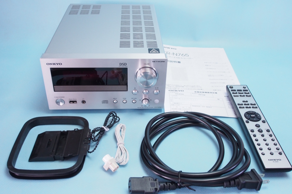 ONKYO ネットワークCDレシーバー ハイレゾ音源対応 シルバー CR-N765(S)、買取のイメージ