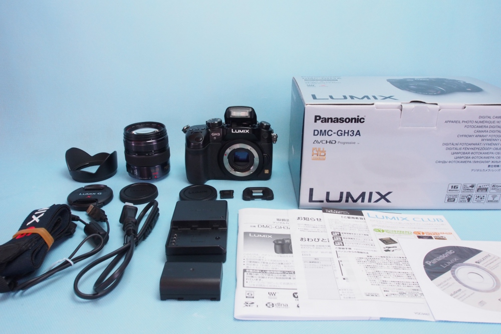 Panasonic ミラーレス一眼カメラ ルミックス GH3 レンズキット 標準ズームレンズ付属 ブラック DMC-GH3A-K、買取のイメージ