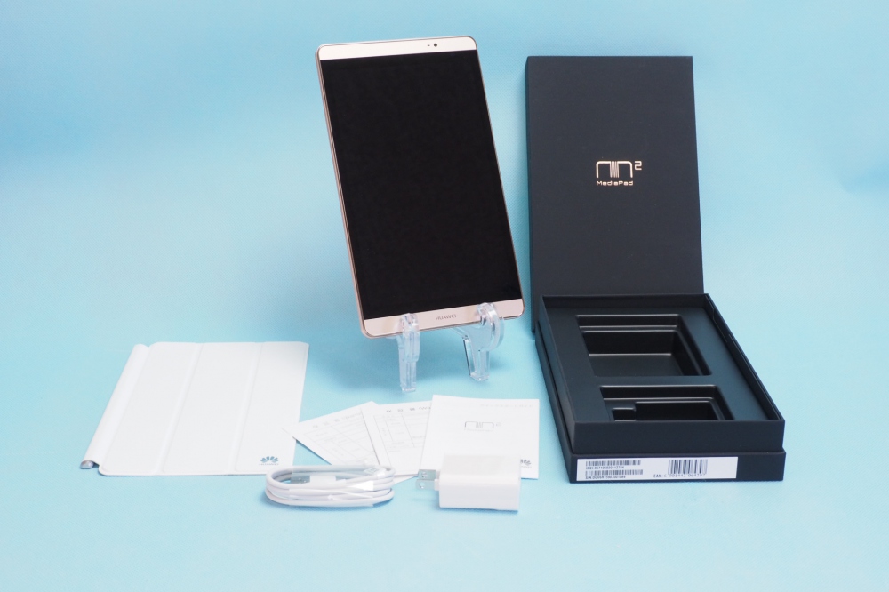 Huawei Mediapad M2 8.0 SIMフリー ゴールド + 専用カバー ホワイト、買取のイメージ