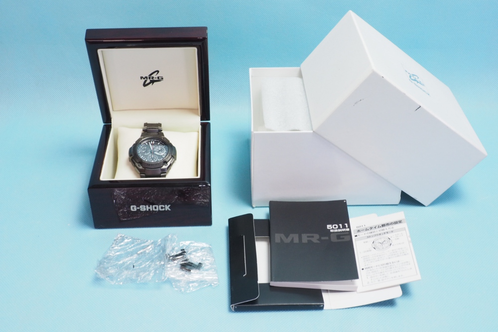 CASIO 腕時計 G-SHOCK ジーショック MR-G クロノグラフ タフソーラー 電波時計 MULTI BAND5 MRG-8000B-1AJF メンズ、買取のイメージ