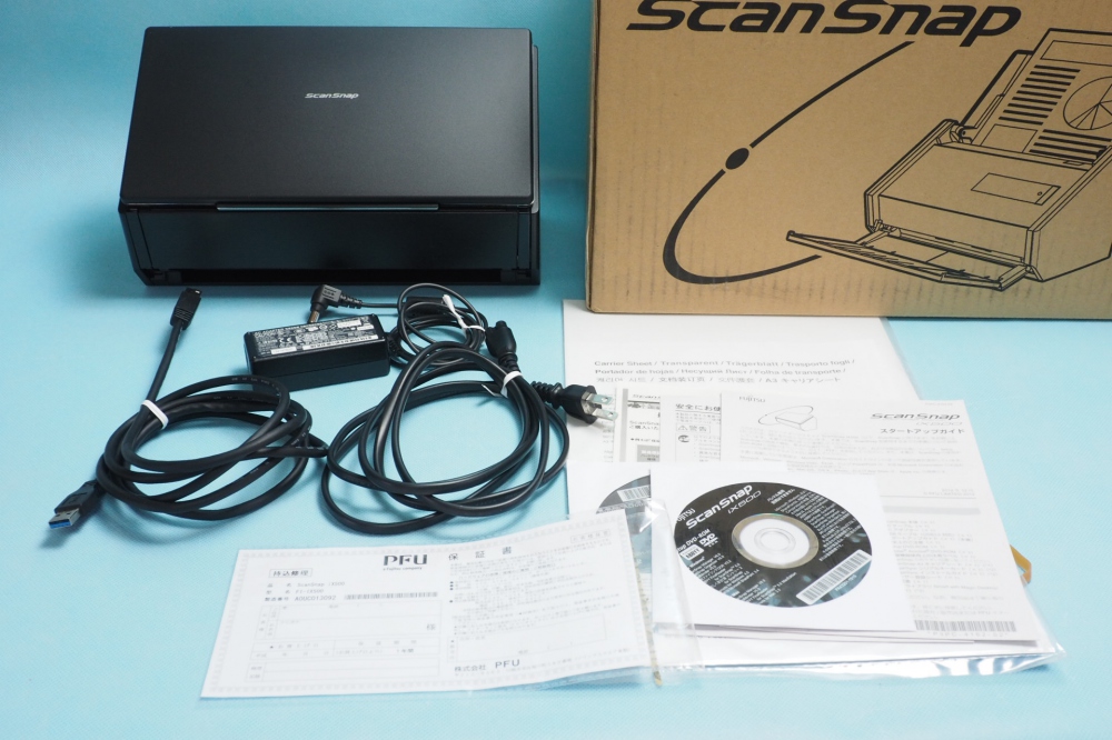 FUJITSU ScanSnap iX500 FI-IX500 ローラー使用回数11,514回、買取のイメージ
