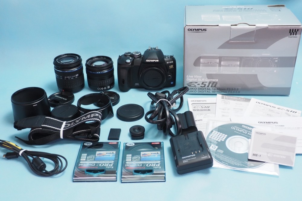 OLYMPUS デジタル一眼レフカメラ E-510ダブルズームキット + アクセサリー、買取のイメージ