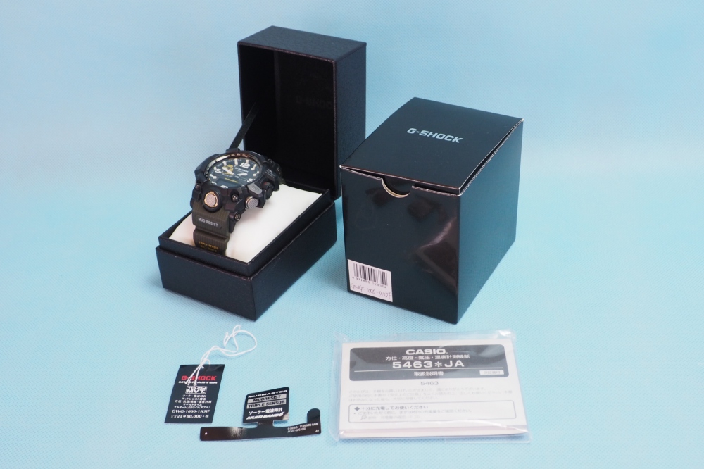 CASIO 腕時計 G-SHOCK MUDMASTER 世界6局対応電波ソーラー GWG-1000-1A3JF メンズ、買取のイメージ