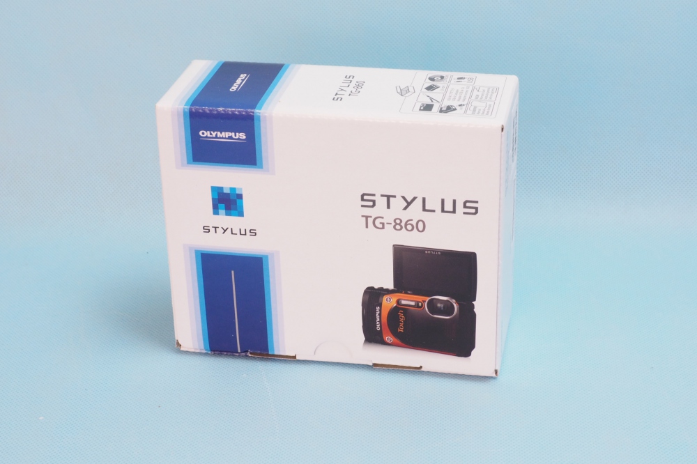 OLYMPUS デジタルカメラ STYLUS TG-860 Tough ホワイト 防水性能15ｍ 可動式液晶モニター TG-860 WHT、買取のイメージ